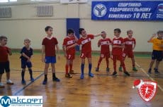 Новогодний праздник для наших юных футболистов в г. Саратове