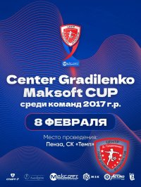 В ПЕНЗЕ ПРОЙДЁТ CENTRE GRADILENKO-MAKSOFT CUP 2026